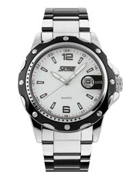 SKMEI 0992 M Plateado / blanco