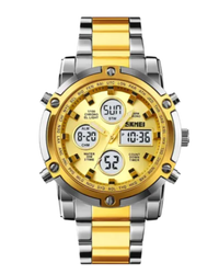 SKMEI 1389 M Plateado-Dorado