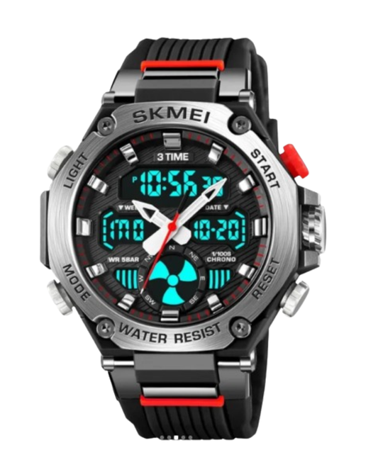 SKMEI 2223 M Plateado-Negro