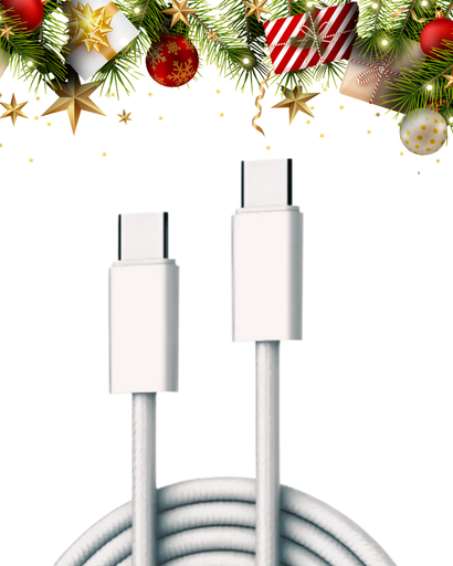 [CBL-C-to-C-Bl] Cable tipo C  - tipo C