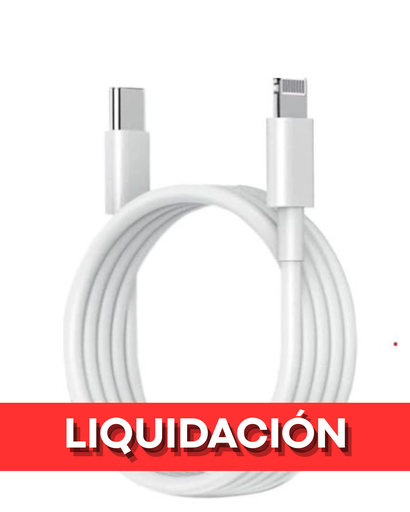[CBL-C-to-Lightning-Bl] Cable tipo C  - Lightning